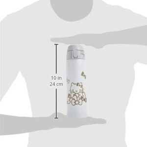 Hello Kitty Zojirushi SM-TA48KTWA Stainless Steel Vacuum Insulated Mug 16-Ounce